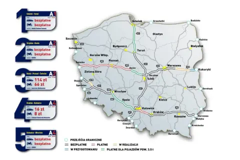 Autostrada w Polsce: Co musisz wiedzieć? Zasady, prędkość, opłaty