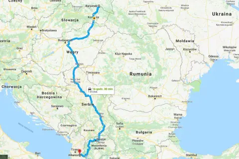 Autem do Albanii: Która trasa najlepsza? Koszty, dokumenty, porady