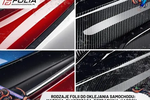 Jaka folia do oklejania auta? Porównanie, ceny, wybór idealnej