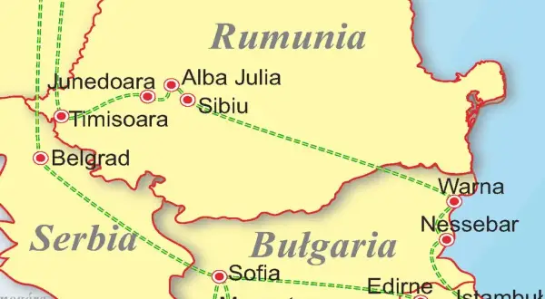Trasa do Bułgarii: Serbia czy Rumunia? Czas, koszty, widoki