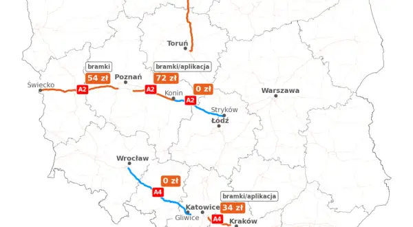 Autostrada A1: Czy jest płatna? Sprawdź, gdzie pojedziesz za darmo!