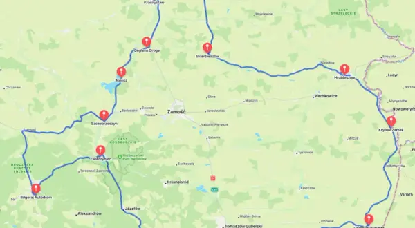 Lubelszczyzna motocyklem: Gotowe trasy, winkle, porady eksperta