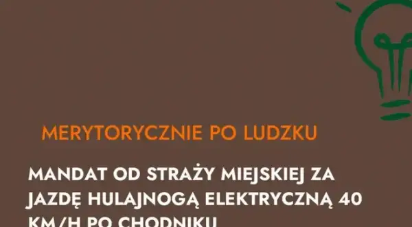 Hulajnoga po chodniku: Czy to legalne? Uniknij mandatu!