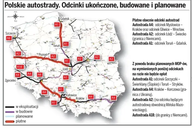 Autostrada A6: Bezpłatna dla osobówek, płatna dla ciężarówek?