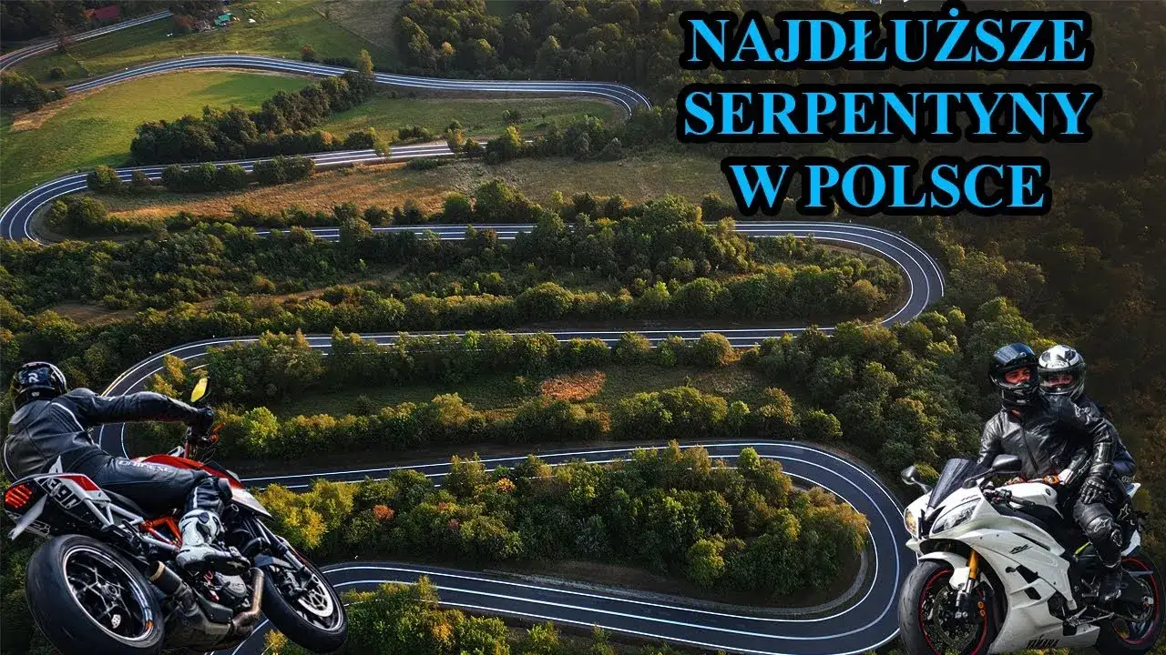 Serpentyny Gór Słonnych motocykl