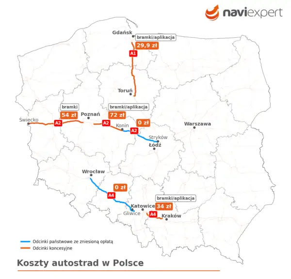 Autostrada A1: Czy jest płatna? Sprawdź, gdzie pojedziesz za darmo!