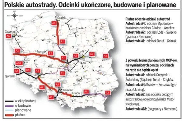 Autostrada A6: Bezpłatna dla osobówek, płatna dla ciężarówek?