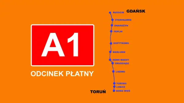 Autostrada A1: 584 km. Opłaty, trasa i co musisz wiedzieć?