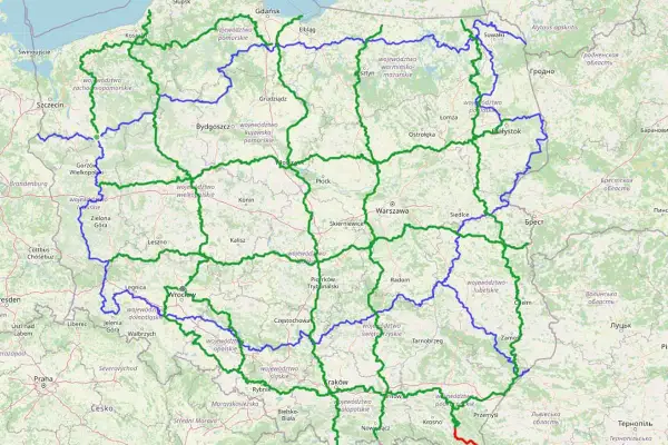 Trasy motocyklowe Polska: gotowe plany, GPX i najlepsze winklami!